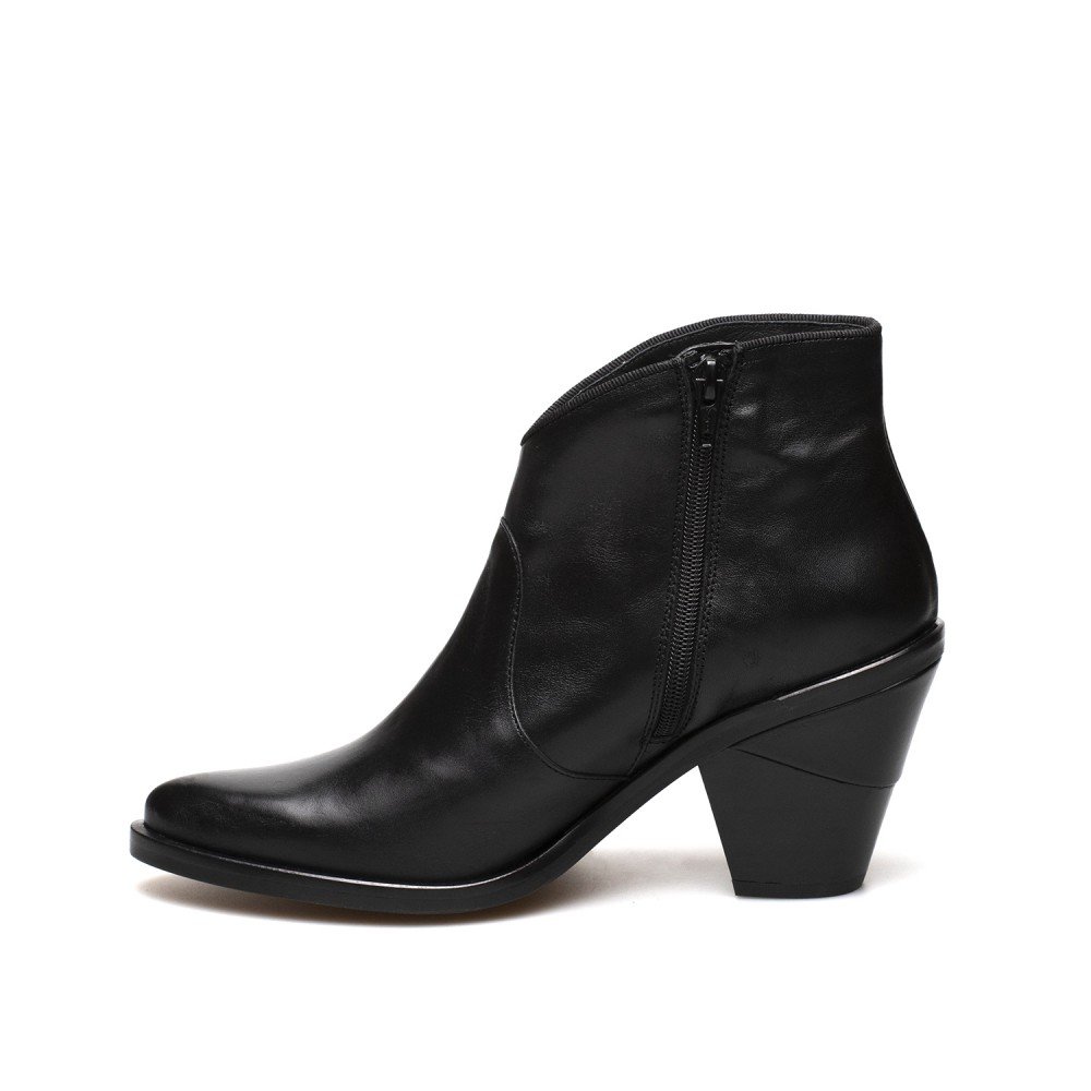 KANNA ΓΥΝΑΙΚΕΙΑ COWBOY ΜΠΟΤΑΚΙΑ 19KI9744 ΜΑΥΡΑ - Image 3