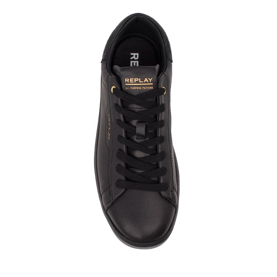 REPLAY ΑΝΔΡΙΚΑ SNEAKERS UNIVERSITY M SNAKE RZ4O0017L 0003 BLACK - Image 5