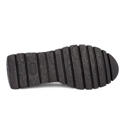 WONDERS ΓΥΝΑΙΚΕΙΑ ΔΕΡΜΑΤΙΝΑ LOAFERS A-2474 BLACK LACK - Image 4