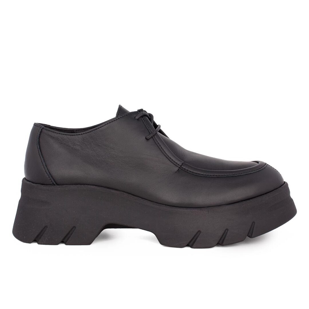 KOMIS & KOMIS ΓΥΝΑΙΚΕΙΑ ΔΕΡΜΑΤΙΝΑ OXFORD A2503 BLACK