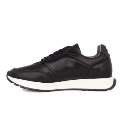 BOSS SHOES ΑΝΔΡΙΚΑ ΔΕΡΜΑΤΙΝΑ SNEAKERS B230/B BLACK TOP - Image 3