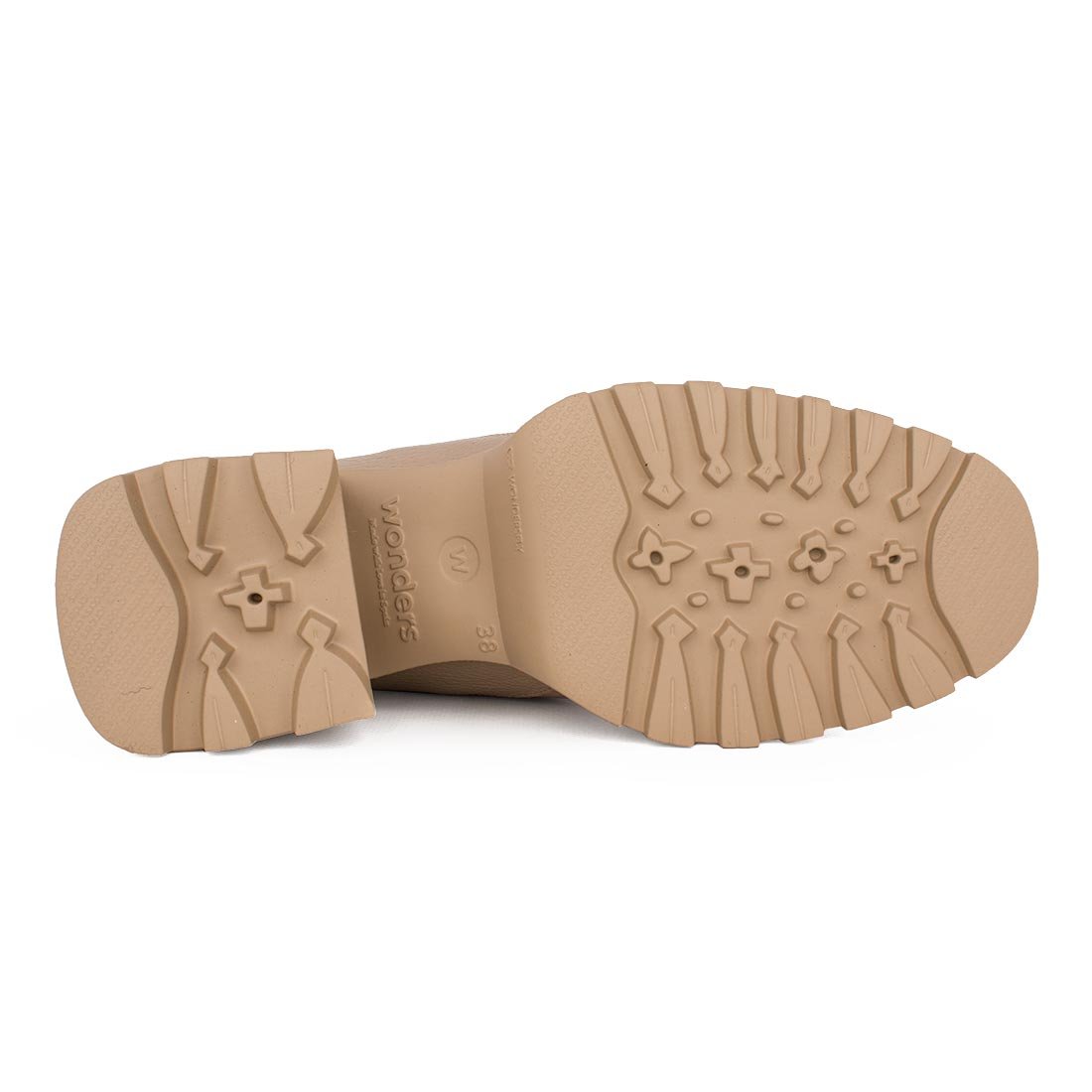 WONDERS ΓΥΝΑΙΚΕΙΑ ΔΕΡΜΑΤΙΝΑ CHELSEA ΜΠΟΤΑΚΙΑ G-6705 TAUPE - Image 4