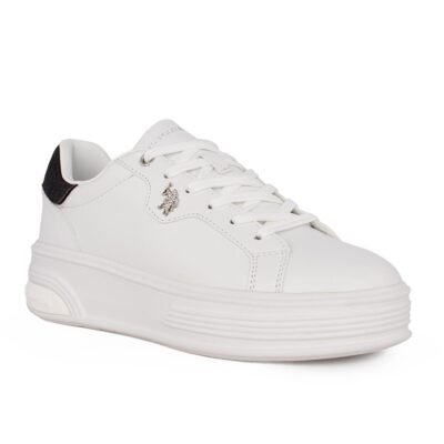 US POLO ΓΥΝΑΙΚΕΙΑ SNEAKERS ASUKA005A WHITE - Image 2