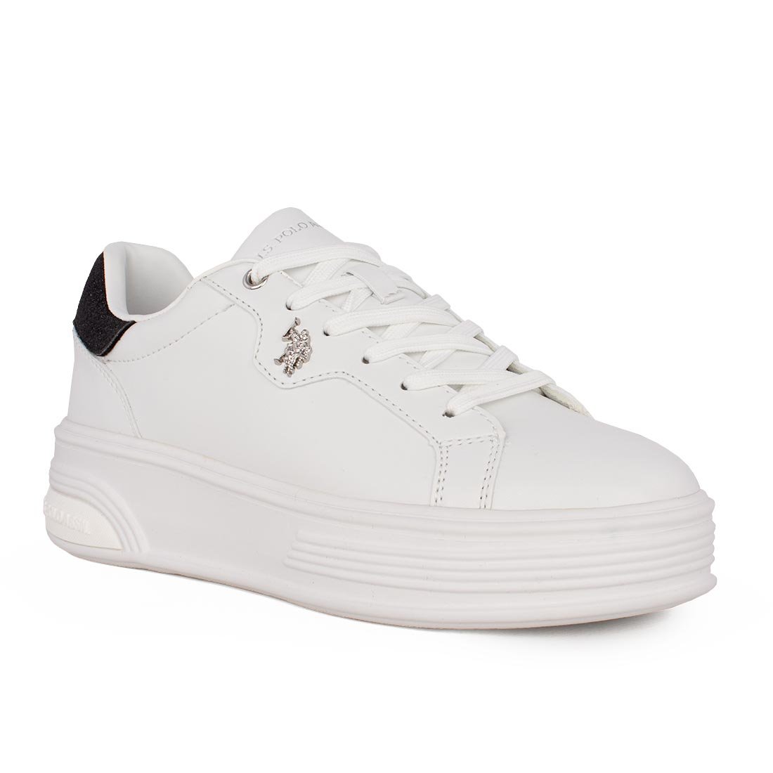 US POLO ΓΥΝΑΙΚΕΙΑ SNEAKERS ASUKA005A WHITE - Image 2