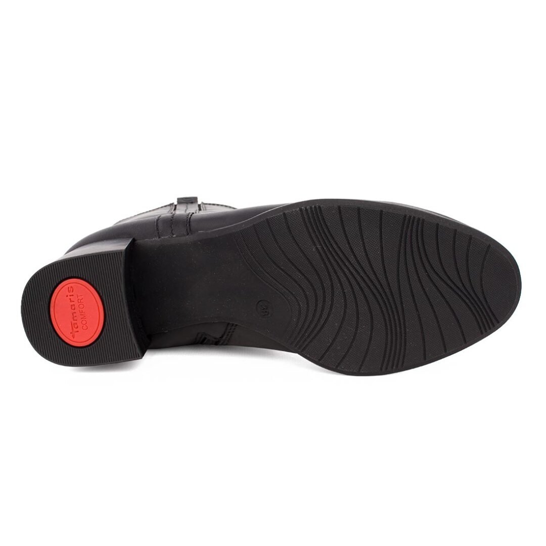 TAMARIS COMFORT ΓΥΝΑΙΚΕΙΕΣ ΔΕΡΜΑΤΙΝΕΣ ΜΠΟΤΕΣ 8-85504-43 001 BLACK - Image 4
