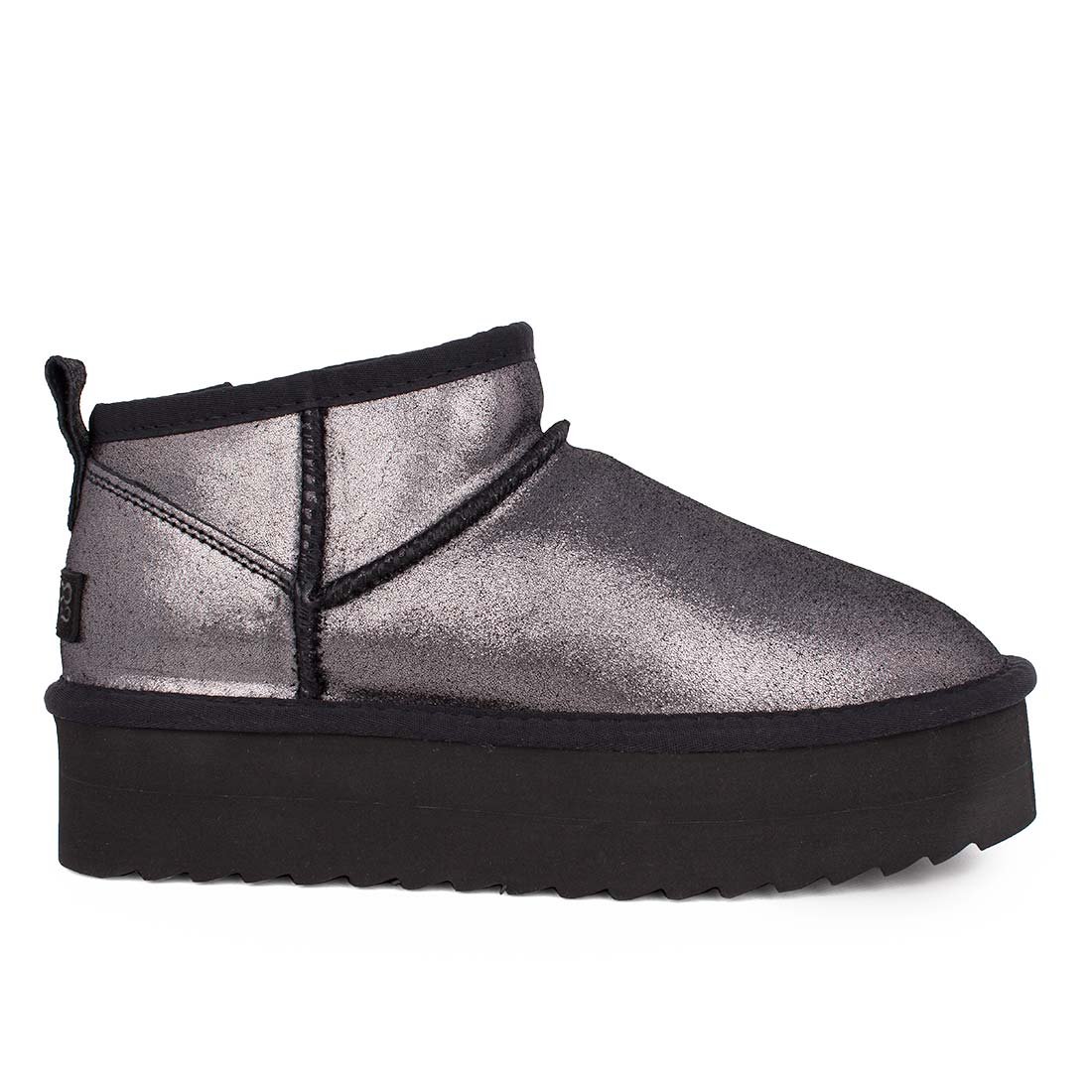 COLORS OF CALIFORNIA ΓΥΝΑΙΚΕΙΑ ΔΕΡΜΑΤΙΝΑ ΧΕΙΜΕΡΙΝΑ ΜΠΟΤΑΚΙΑ YWPLAMET METAL SUEDE