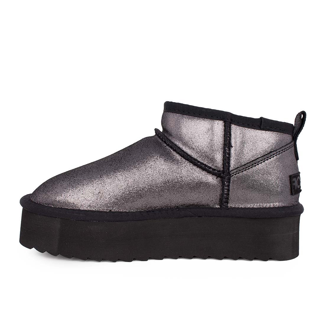 COLORS OF CALIFORNIA ΓΥΝΑΙΚΕΙΑ ΔΕΡΜΑΤΙΝΑ ΧΕΙΜΕΡΙΝΑ ΜΠΟΤΑΚΙΑ YWPLAMET METAL SUEDE - Image 3