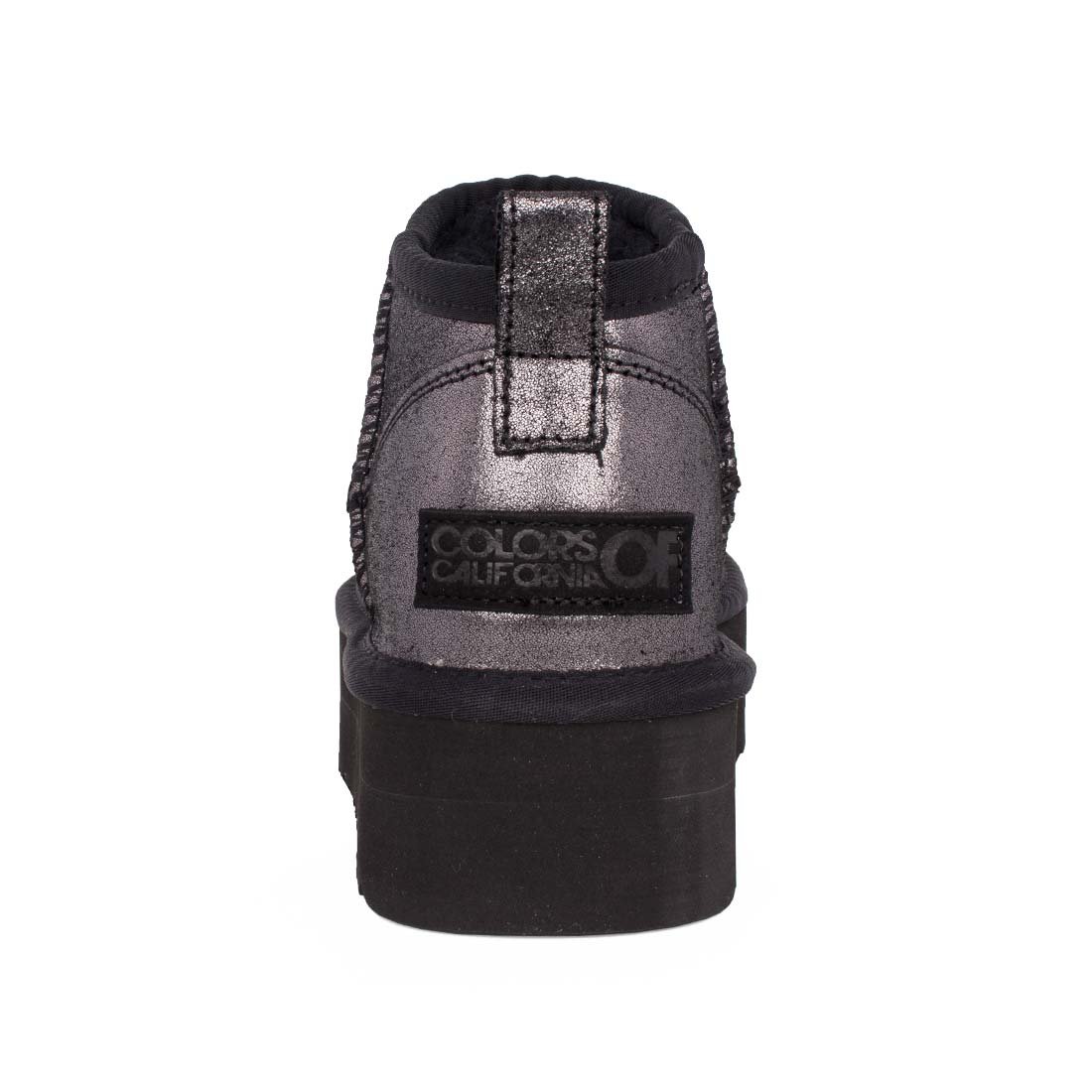 COLORS OF CALIFORNIA ΓΥΝΑΙΚΕΙΑ ΔΕΡΜΑΤΙΝΑ ΧΕΙΜΕΡΙΝΑ ΜΠΟΤΑΚΙΑ YWPLAMET METAL SUEDE - Image 4