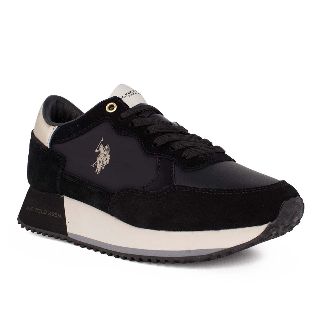 US POLO ΓΥΝΑΙΚΕΙΑ SNEAKERS SACHA005A BLACK - Image 2