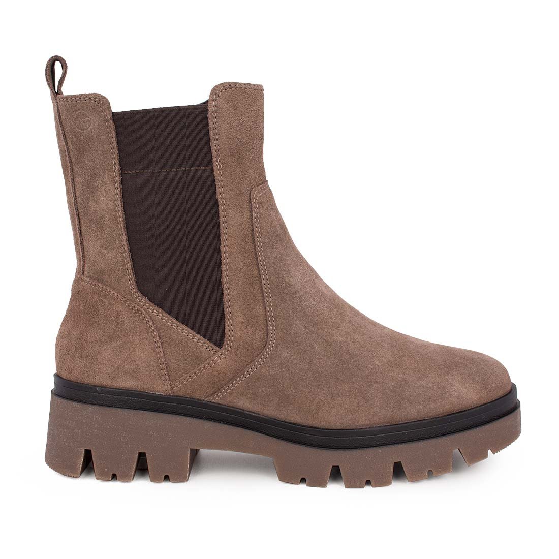 TAMARIS COMFORT ΓΥΝΑΙΚΕΙΑ ΔΕΡΜΑΤΙΝΑ CHELSEA ΜΠΟΤΑΚΙΑ 8-85414-43 324 PEPPER SUEDE