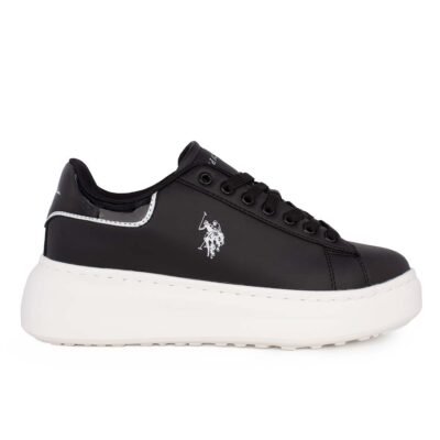 US POLO ΓΥΝΑΙΚΕΙΑ SNEAKERS MEGHAN001 BLACK