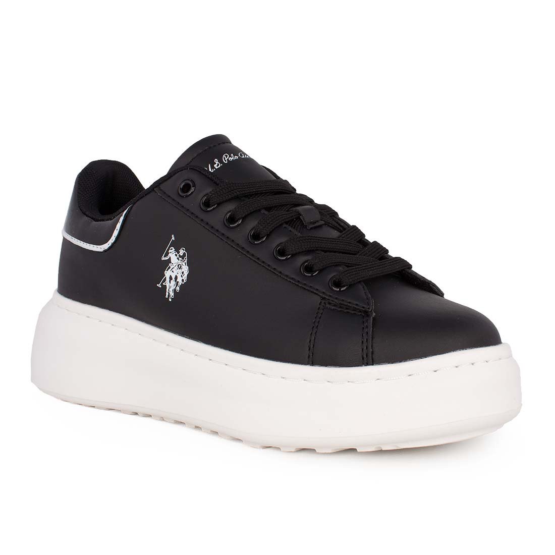 US POLO ΓΥΝΑΙΚΕΙΑ SNEAKERS MEGHAN001 BLACK - Image 2