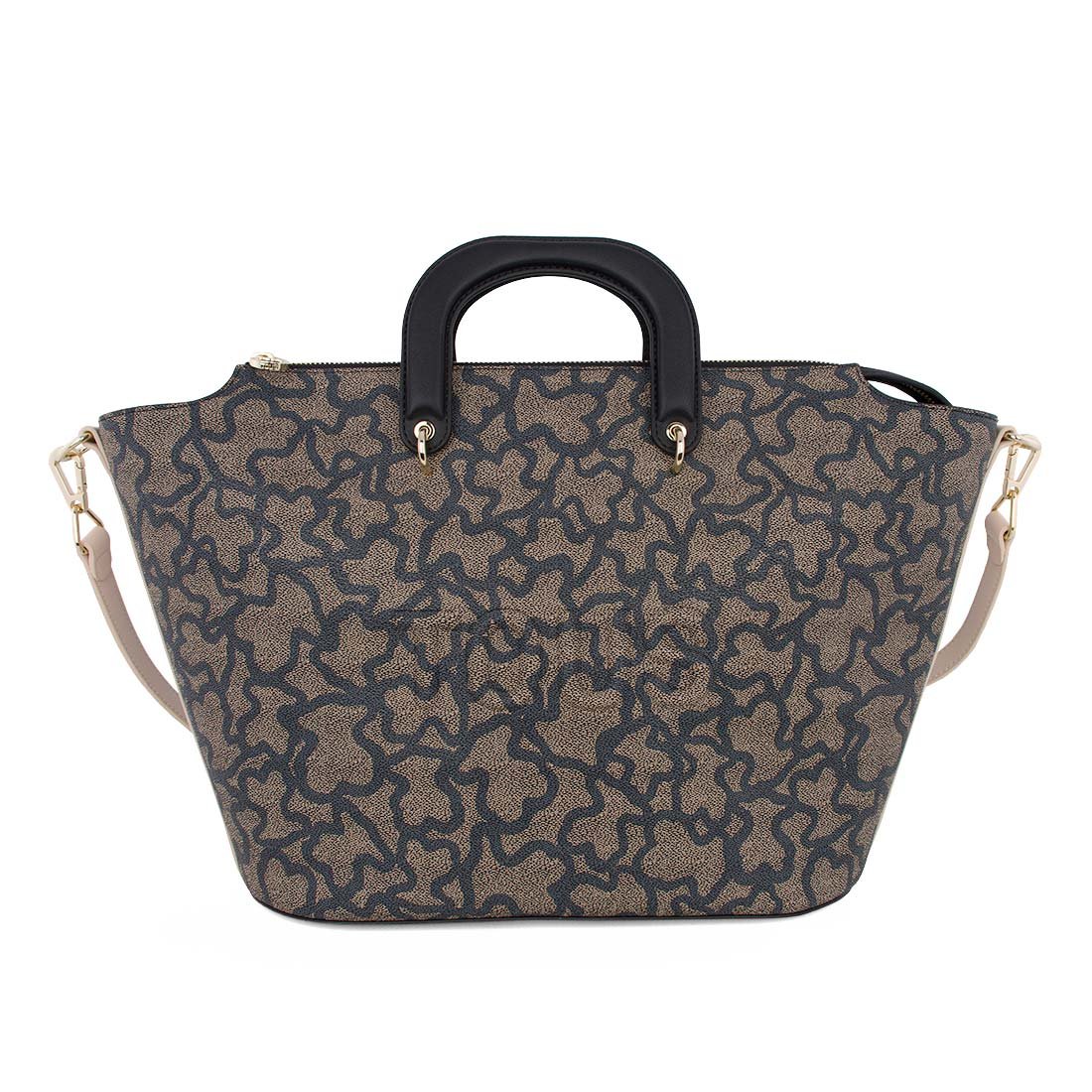 TOUS ΓΥΝΑΙΚΕΙΑ SHOPPING ΤΣΑΝΤΑ CAPAZO XL KAOS ICON BLACK MULTI