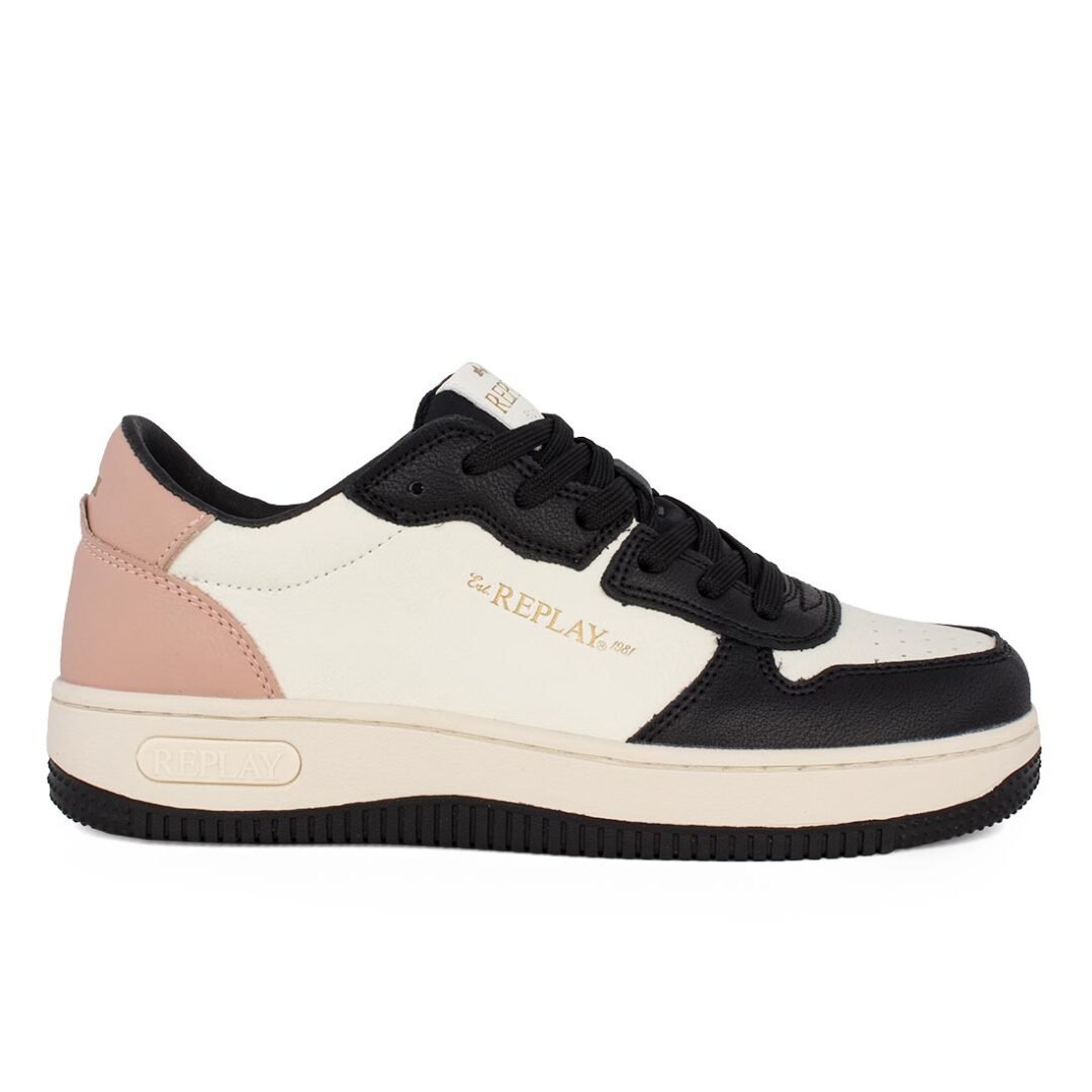 REPLAY ΓΥΝΑΙΚΕΙΑ SNEAKERS EPIC PURE RZ2U0044L 0746 BLACK/WHITE