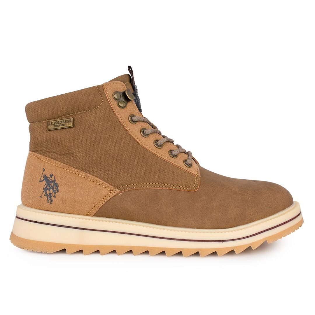 US POLO ΑΝΔΡΙΚΑ ΜΠΟΤΑΚΙΑ VIKING001 BROWN