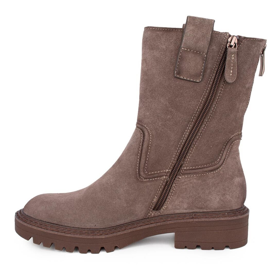 TAMARIS ΓΥΝΑΙΚΕΙΑ ΔΕΡΜΑΤΙΝΑ ΜΠΟΤΑΚΙΑ 1-25470-43 341 TAUPE SUEDE - Image 3