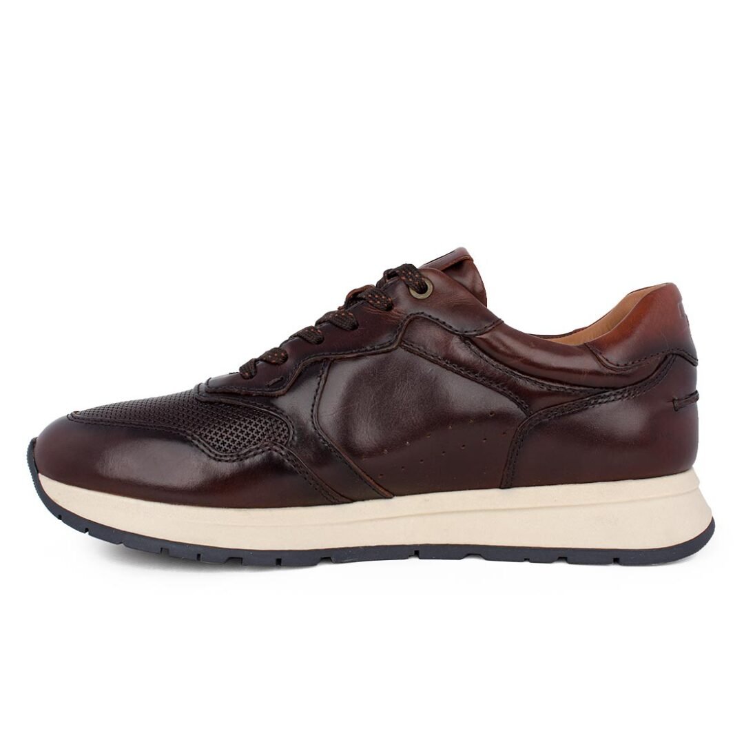 TAMARIS MEN ΑΝΔΡΙΚΑ ΔΕΡΜΑΤΙΝΑ COMFORT SNEAKERS 1-13602-42 326 DARK BROWN - Image 3