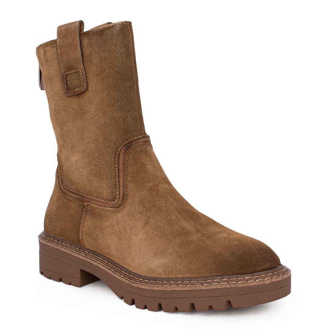 TAMARIS ΓΥΝΑΙΚΕΙΑ ΔΕΡΜΑΤΙΝΑ ΜΠΟΤΑΚΙΑ 1-25470-43 310 CAMEL SUEDE - Image 2