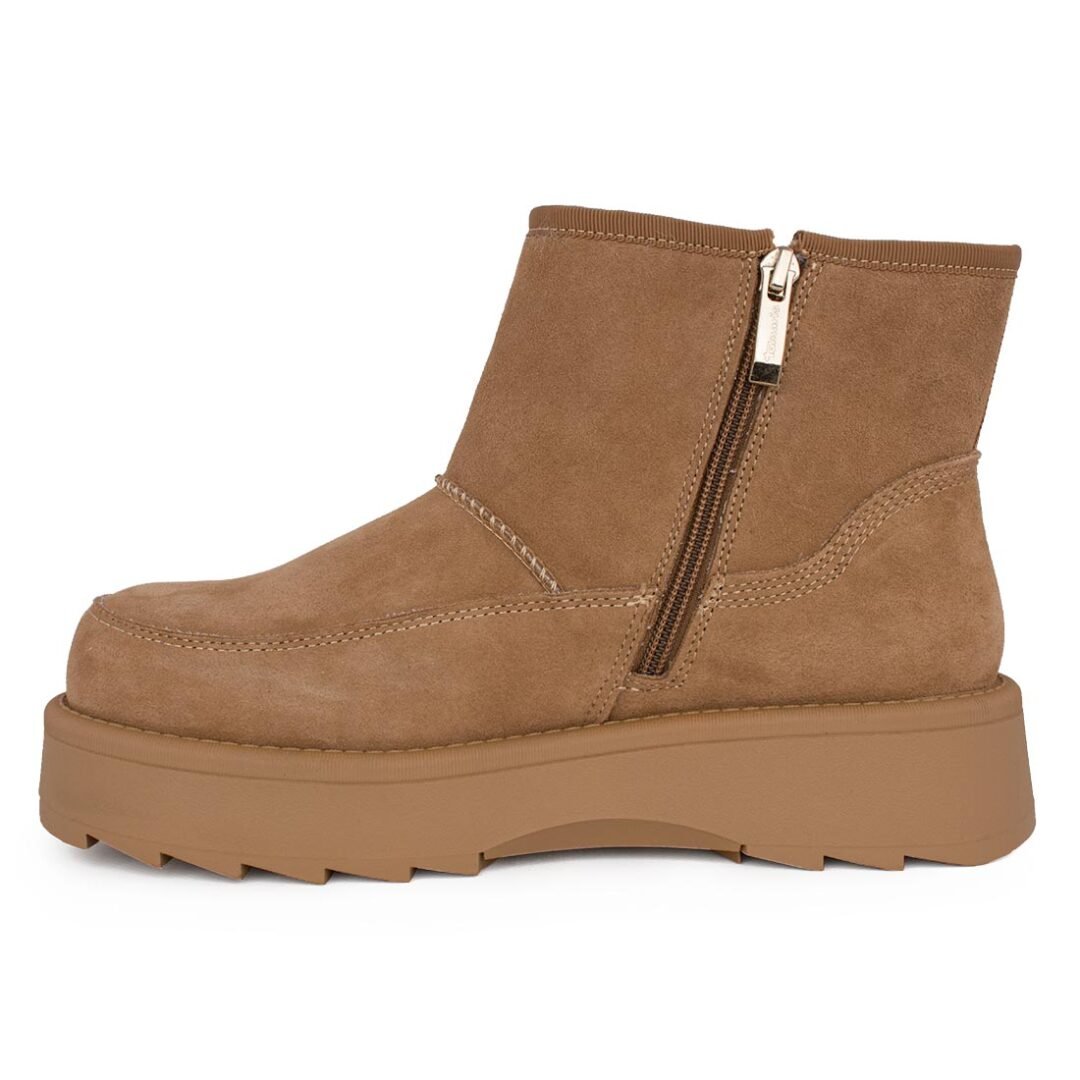 TAMARIS ΓΥΝΑΙΚΕΙΑ ΔΕΡΜΑΤΙΝΑ APRES ΜΠΟΤΑΚΙΑ ΜΕ ΓΟΥΝΑΚΙ ΕΣΩΤΕΡΙΚΑ 1-26818-43 310 CAMEL - Image 3