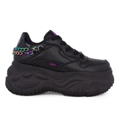 BUFFALO ΓΥΝΑΙΚΕΙΑ SNEAKERS BLADER ONE MULTI BLACK VEGAN NAPPA - Image 7