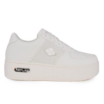 REPLAY ΓΥΝΑΙΚΕΙΑ SNEAKERS EPIC HIGH TOTAL RZ5O0018S 0061 WHITE