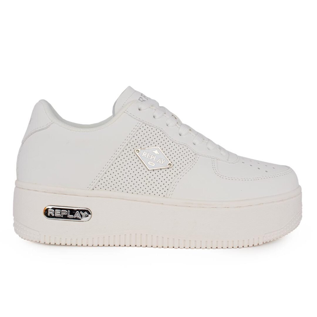 REPLAY ΓΥΝΑΙΚΕΙΑ SNEAKERS EPIC HIGH TOTAL RZ5O0018S 0061 WHITE