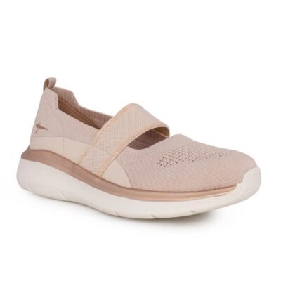 TAMARIS COMFORT ΓΥΝΑΙΚΕΙΑ ΥΦΑΣΜΑΤΙΝΑ COMFORT SNEAKERS 8-82108-44 400 BEIGE - Image 2
