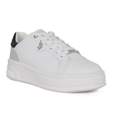 US POLO ΓΥΝΑΙΚΕΙΑ SNEAKERS ASUKA010 WHITE - Image 2