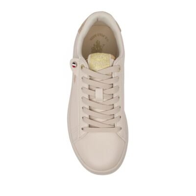 US POLO ΓΥΝΑΙΚΕΙΑ SNEAKERS CODY011 BEIGE - Image 5