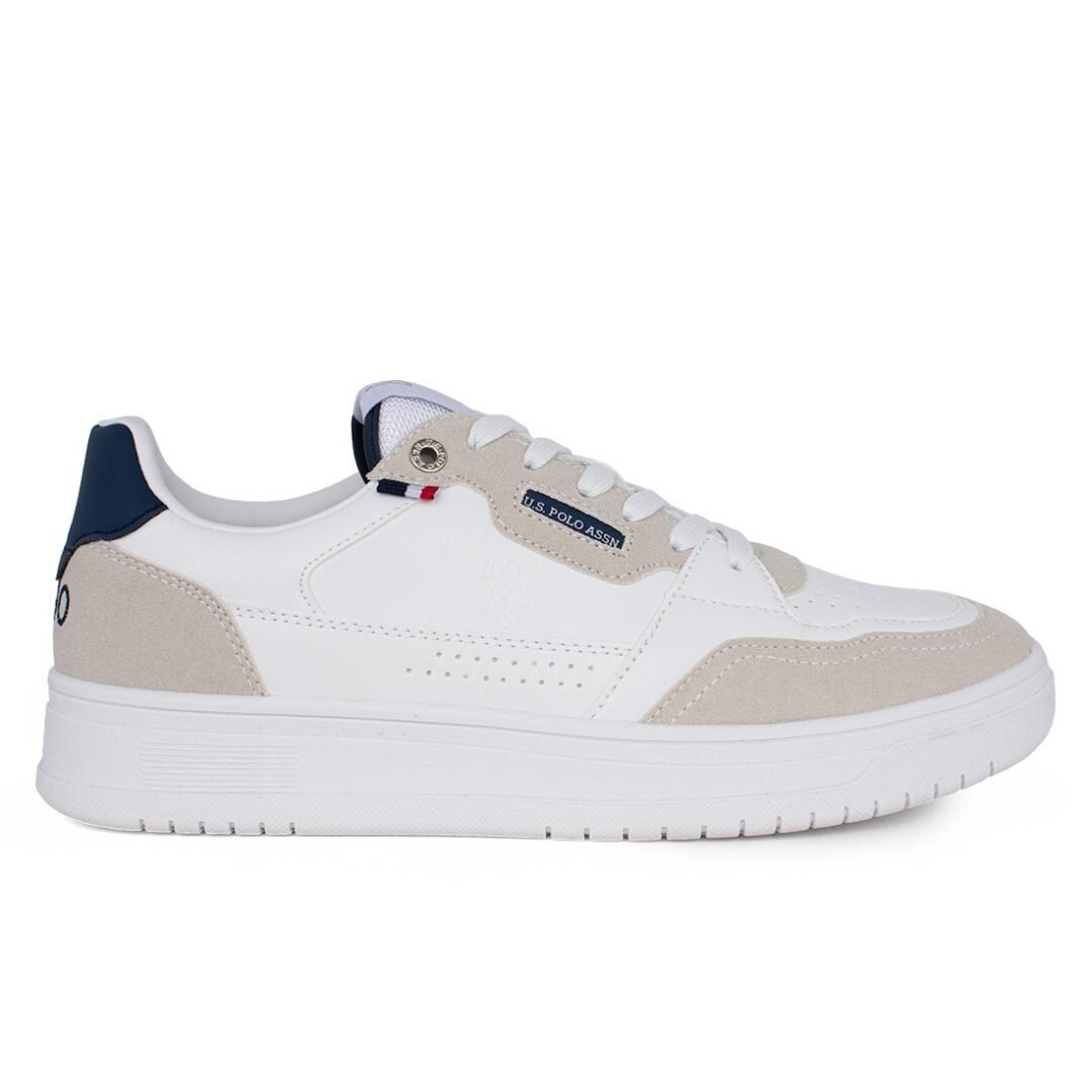 US POLO ΑΝΔΡΙΚΑ SNEAKERS KOSMO006A WHITE/BLUE