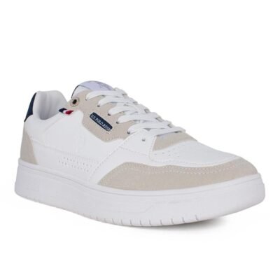 US POLO ΑΝΔΡΙΚΑ SNEAKERS KOSMO006A WHITE/BLUE - Image 2