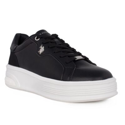 US POLO ΓΥΝΑΙΚΕΙΑ SNEAKERS ASUKA010 BLACK - Image 2
