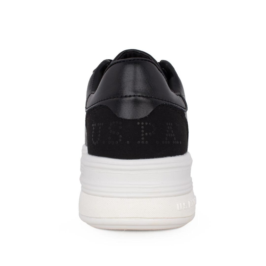 US POLO ΓΥΝΑΙΚΕΙΑ SNEAKERS ASUKA010 BLACK - Image 5