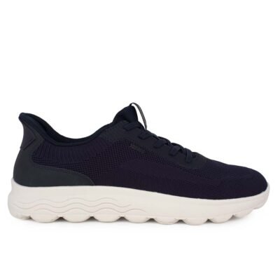 GEOX ΑΝΔΡΙΚΑ ΥΦΑΣΜΑΤΙΝΑ STEP-IN COMFORT SNEAKERS U SPHERICA PLUS A NAVY