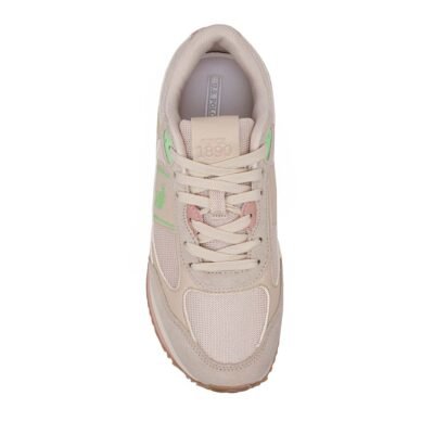 US POLO ΓΥΝΑΙΚΕΙΑ SNEAKERS SACHA006 LIGHT BEIGE SUEDE - Image 5