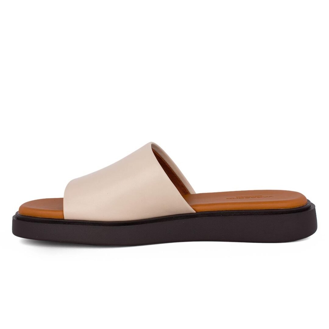 VAGABOND ΓΥΝΑΙΚΕΙΕΣ ΔΕΡΜΑΤΙΝΕΣ FLAT ΠΑΝΤΟΦΛΕΣ 5757-201 OFF WHITE - Image 3