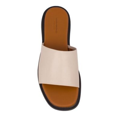 VAGABOND ΓΥΝΑΙΚΕΙΕΣ ΔΕΡΜΑΤΙΝΕΣ FLAT ΠΑΝΤΟΦΛΕΣ 5757-201 OFF WHITE - Image 5