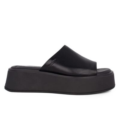 VAGABOND ΓΥΝΑΙΚΕΙΕΣ ΔΕΡΜΑΤΙΝΕΣ FLATFORM ΠΑΝΤΟΦΛΕΣ 5334-601 BLACK