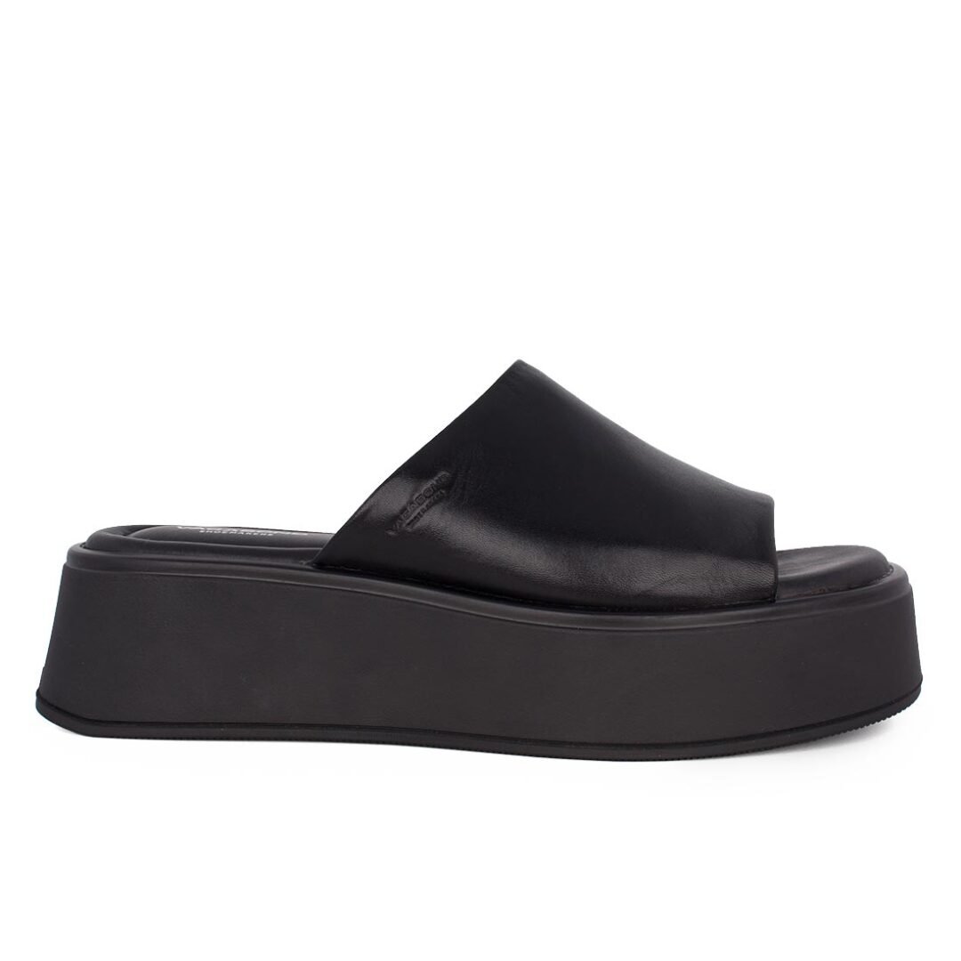 VAGABOND ΓΥΝΑΙΚΕΙΕΣ ΔΕΡΜΑΤΙΝΕΣ FLATFORM ΠΑΝΤΟΦΛΕΣ 5334-601 BLACK