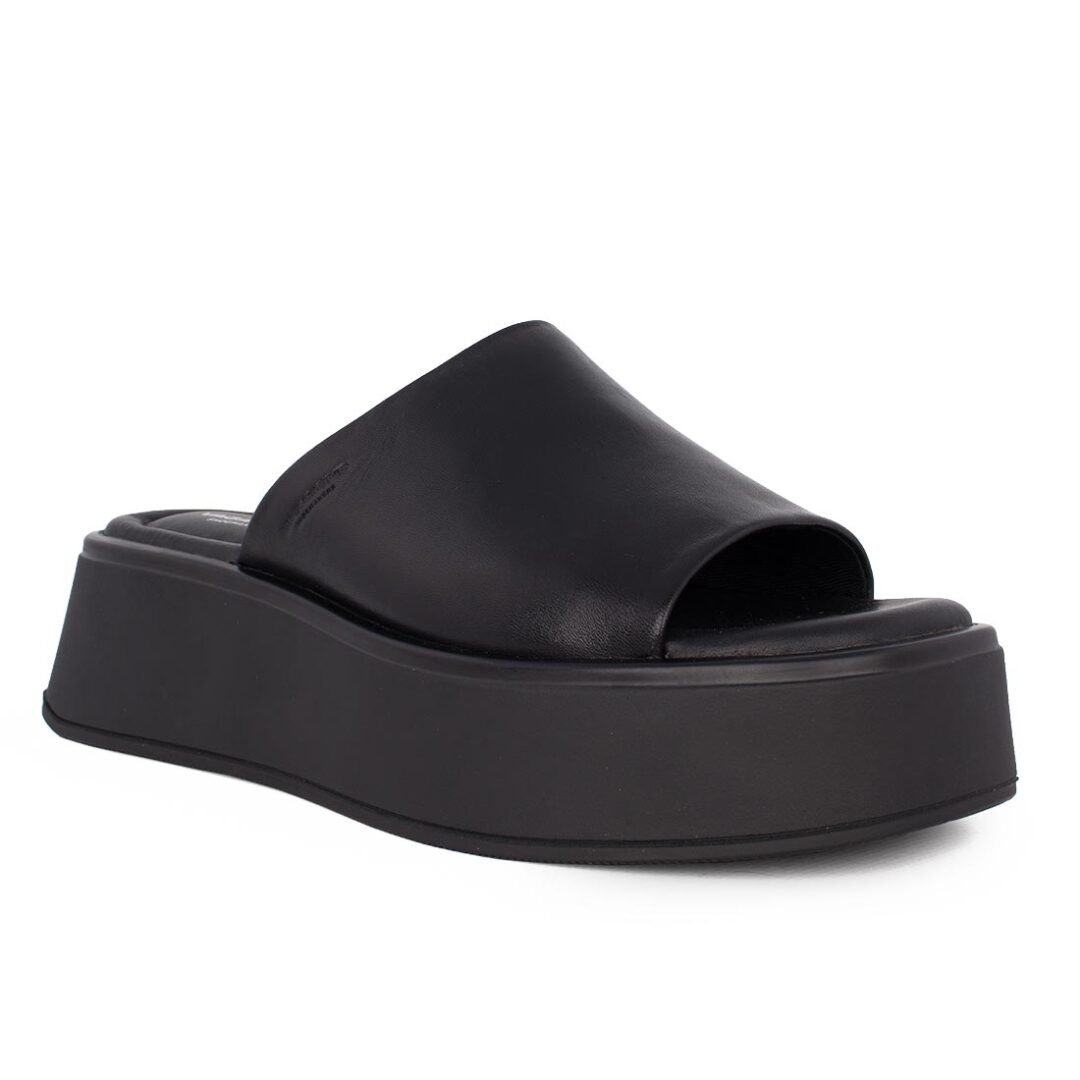 VAGABOND ΓΥΝΑΙΚΕΙΕΣ ΔΕΡΜΑΤΙΝΕΣ FLATFORM ΠΑΝΤΟΦΛΕΣ 5334-601 BLACK - Image 2
