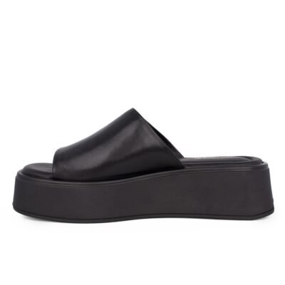 VAGABOND ΓΥΝΑΙΚΕΙΕΣ ΔΕΡΜΑΤΙΝΕΣ FLATFORM ΠΑΝΤΟΦΛΕΣ 5334-601 BLACK - Image 3
