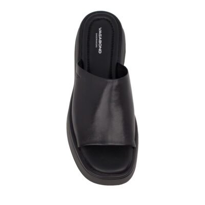 VAGABOND ΓΥΝΑΙΚΕΙΕΣ ΔΕΡΜΑΤΙΝΕΣ FLATFORM ΠΑΝΤΟΦΛΕΣ 5334-601 BLACK - Image 5