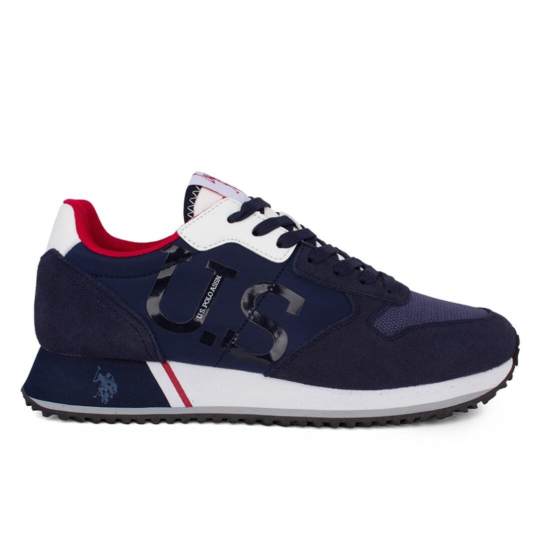 US POLO ΑΝΔΡΙΚΑ SNEAKERS CLEEF008 BLUE/WHITE