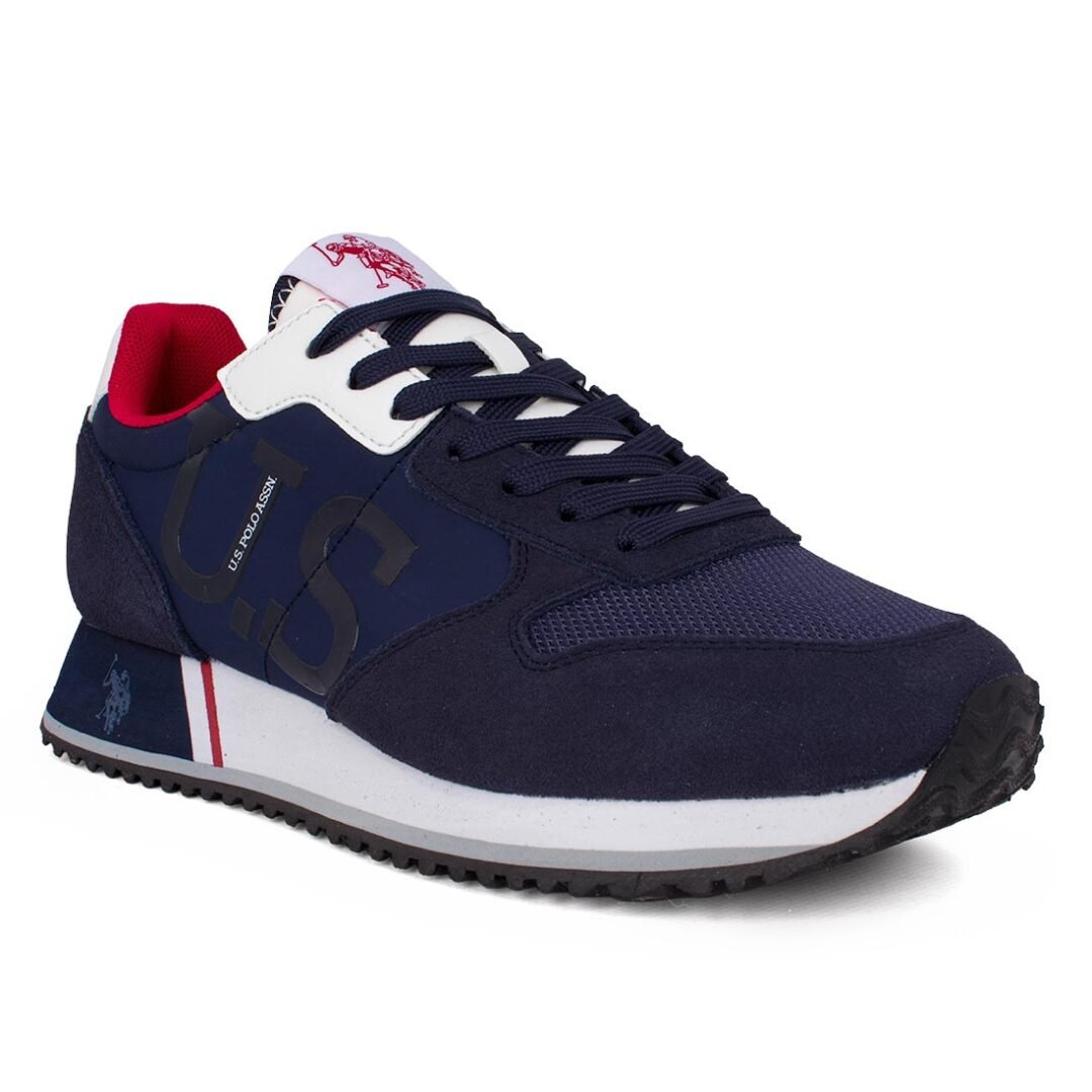 US POLO ΑΝΔΡΙΚΑ SNEAKERS CLEEF008 BLUE/WHITE - Image 2