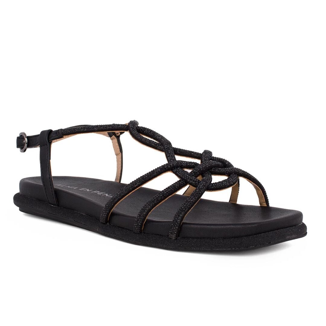 ALMA EN PENA ΓΥΝΑΙΚΕΙΑ FLAT ΠΕΔΙΛΑ V2551602 BLACK NAPPA - Image 2