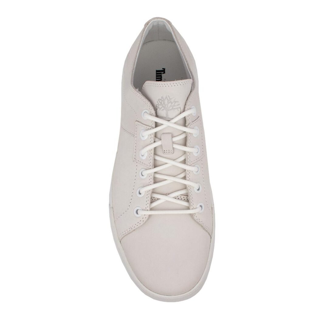 TIMBERLAND ΑΝΔΡΙΚΑ ΔΕΡΜΑΤΙΝΑ SNEAKERS MAPLE GROVE LOW WHITE NUBUCK - Image 5