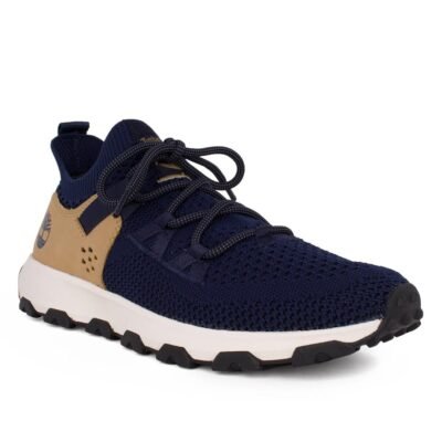 TIMBERLAND ΑΝΔΡΙΚΑ ΥΦΑΣΜΑΤΙΝΑ SNEAKERS WINSOR TRAIL LOW DARK BLUE KNIT - Image 2