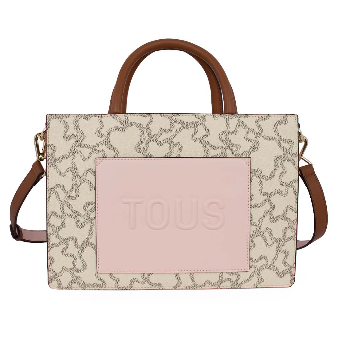 TOUS ΓΥΝΑΙΚΕΙΑ ΜΕΣΑΙΑ SHOPPING ΤΣΑΝΤΑ SHOPPER MEDIUM AMAYA KAOS ICON MULTI BEIGE