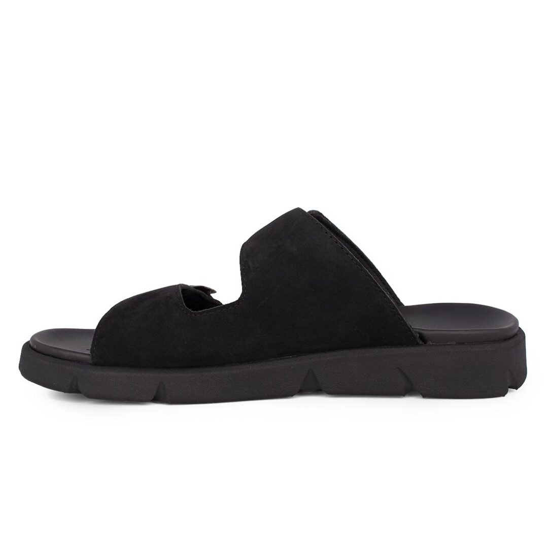 GEOX ΑΝΔΡΙΚΑ ΔΕΡΜΑΤΙΝΑ ΣΑΝΔΑΛΙΑ U XAND 2S A BLACK - Image 3