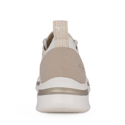 TAMARIS COMFORT ΓΥΝΑΙΚΕΙΑ ΥΦΑΣΜΑΤΙΝΑ SNEAKERS 8-83727-44 400 BEIGE - Image 3